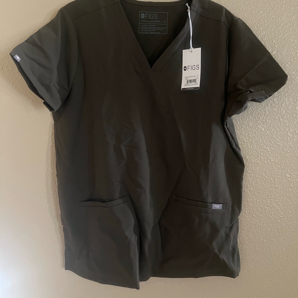 Figs women’s  Dark Green Scrub Top